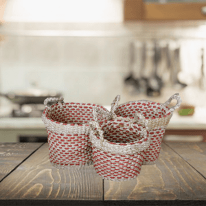 Jute Basket (3 Piece Set)